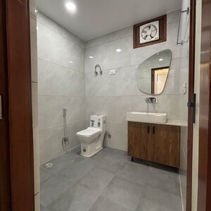 Bathroom in 3 BHK Builder Floor at Malviya Nagar – for Sale