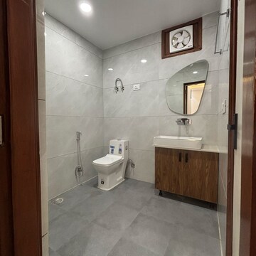 Bathroom in 3 BHK Builder Floor at Malviya Nagar – for Sale