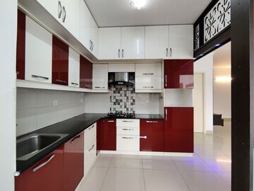 Kitchen in  Apartment at Mantri Webcity, Hennur – for Rent