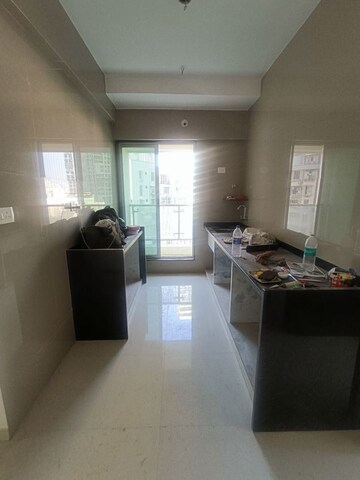 Kitchen in 2 BHK Apartment at Khodiyaar Siddharth Nagar Goodwill CHS, Goregaon West – for Rent