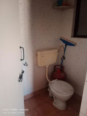 Bathroom in 2 BHK Apartment at Manav Perfect 10, Balewadi – for Rent