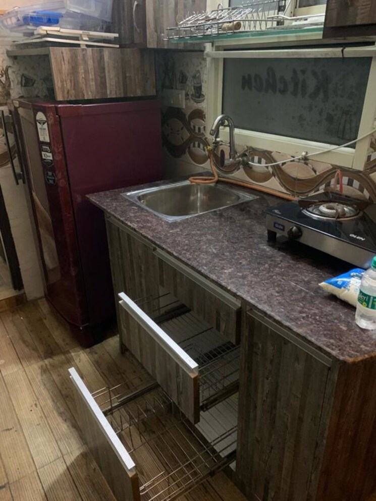 Kitchen, sector 17 dwarka 1 RK 800 Sq.Ft. Apartment In Sector 17 Dwarka Delhi 9783546