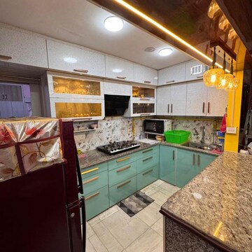 Kitchen in 3 BHK Builder Floor at Malviya Nagar – for Sale