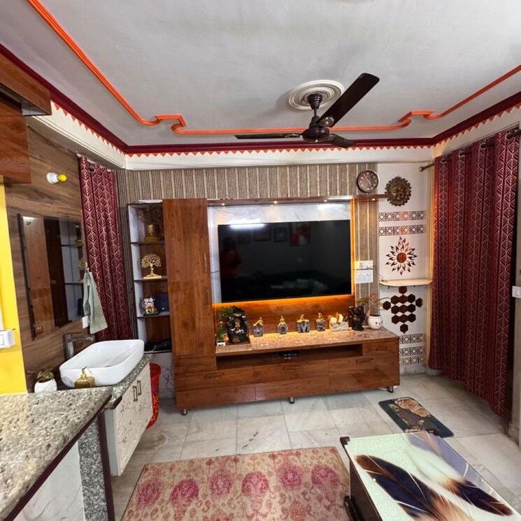Living Room, malviya nagar 3 Bedroom 1000 Sq.Ft. Builder Floor In Malviya Nagar Delhi 9783663