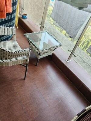 Staircase in 4 BHK Apartment at Raj Grandeur, Powai – for Rent