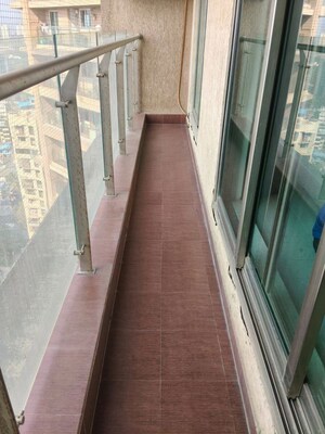 Balcony in 4 BHK Apartment at Raj Grandeur, Powai – for Rent
