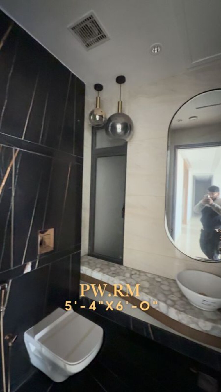 Bathroom, aba-county-107 4 Bedroom 4482 Sq.Ft. Apartment In Sector 107 Noida 9783775