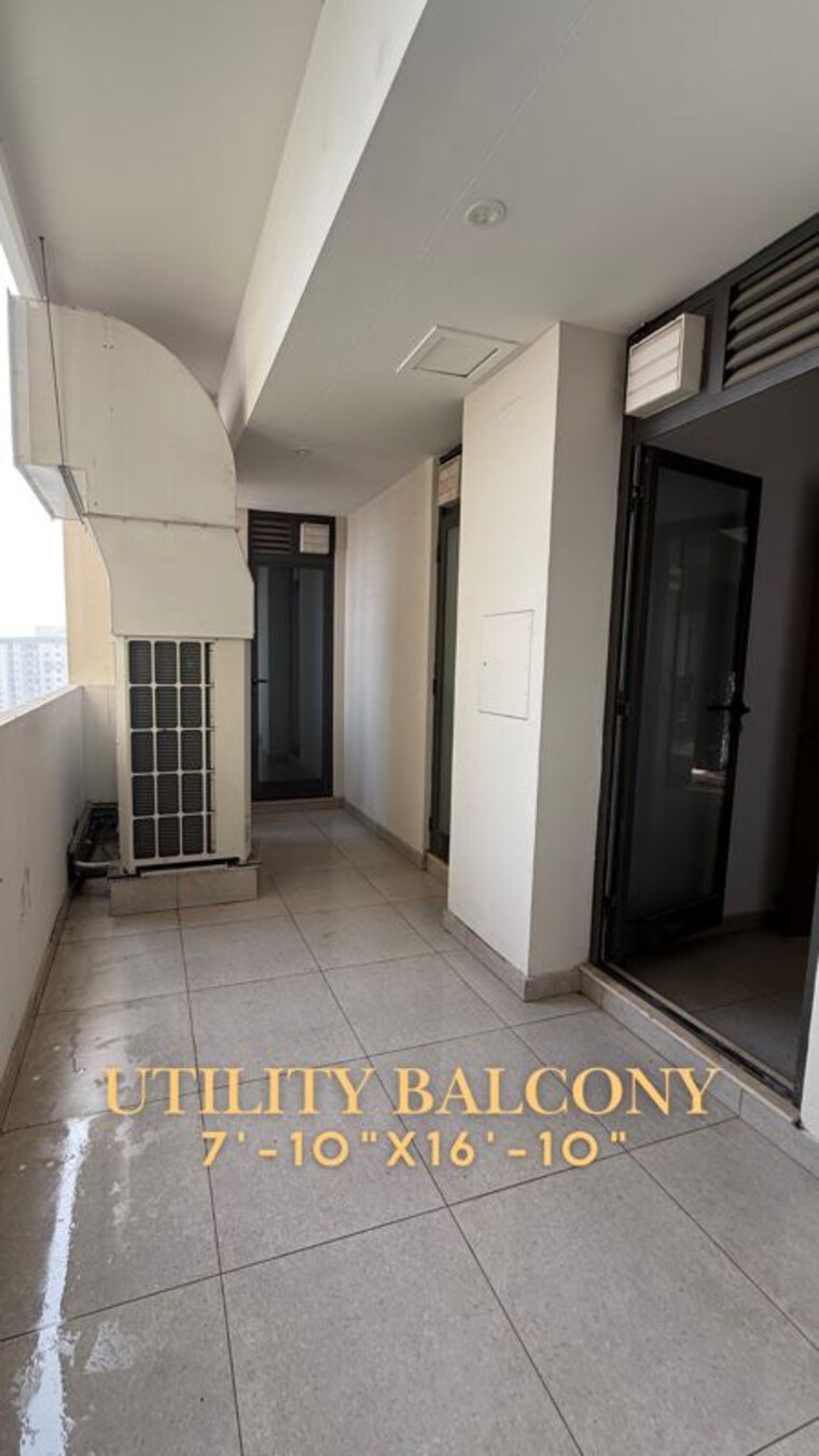 Balcony, aba-county-107 4 Bedroom 4482 Sq.Ft. Apartment In Sector 107 Noida 9783775