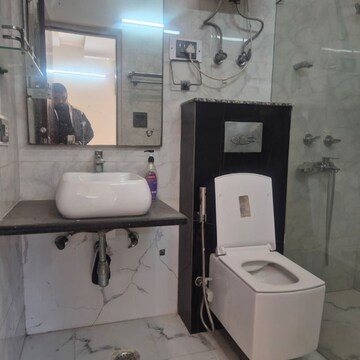 Bathroom in 4 BHK Apartment at Sector 18a Dwarka – for Rent