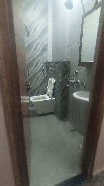 Bathroom in 2 BHK Builder Floor at Om Sai Plaza Indira Nagar, Indira Nagar – for Rent