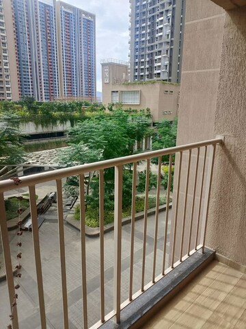 Balcony in 3 BHK Apartment at Godrej Green Vistas, Mahalunge – for Rent