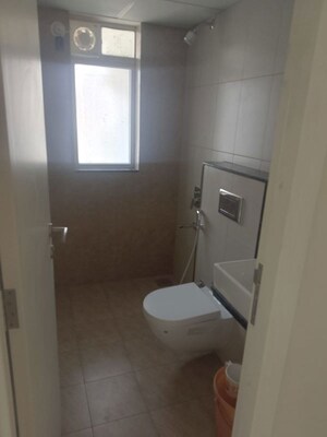 Bathroom in 3 BHK Apartment at Godrej Green Vistas, Mahalunge – for Rent