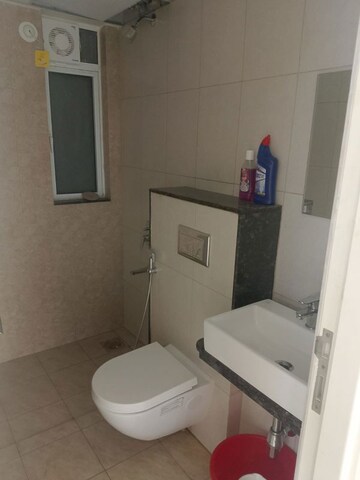 Bathroom in 3 BHK Apartment at Godrej Green Vistas, Mahalunge – for Rent