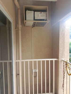 Building Lobby in 3 BHK Apartment at Godrej Green Vistas, Mahalunge – for Rent