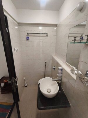 Bathroom in 1 BHK Apartment at Platinum Casa Millennia, Andheri West – for Rent