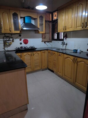 Kitchen in 3 BHK Apartment at Sector 10 Dwarka – for Rent