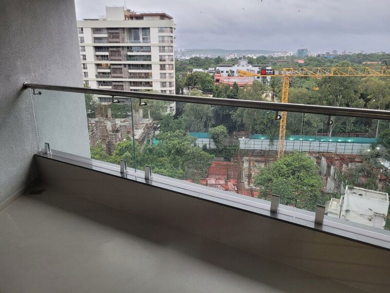 Balcony, model colony 3 Bedroom 1600 Sq.Ft. Apartment In Model Colony Pune 9784197