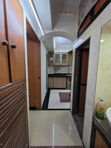 Building Lobby in 1.5 BHK Apartment at Om Vijayshree Apartment, Vile Parle East – for Rent