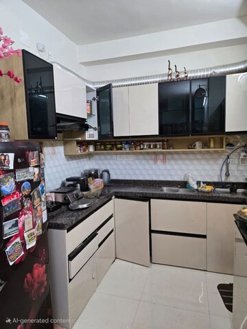 Kitchen in 2 BHK Apartment at Godrej Green Cove, Mahalunge – for Rent