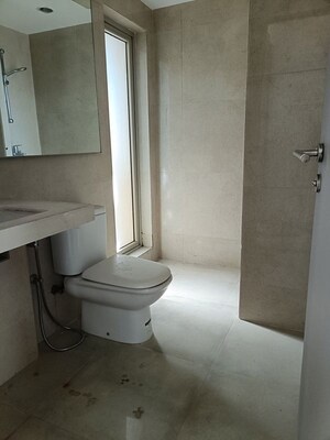 Bathroom in 2 BHK Apartment at Madhav Palacia, Ghodbunder Road – for Rent