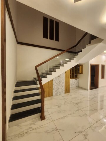 Staircase in 5 BHK Independent House at Marathakkara – for Sale