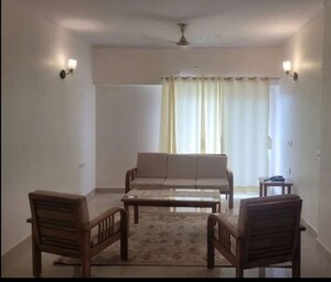 Living Room in 3 BHK Apartment at Hazratganj – for Rent