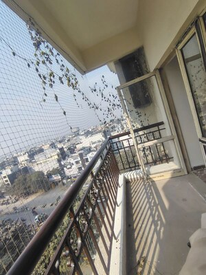 Balcony in 2 BHK Apartment at Shipra Krishna Vista, Ahinsa Khand 1 – for Sale