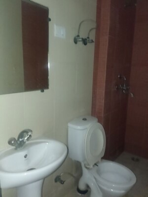 Bathroom in 3 BHK Apartment at Mahagun Mywoods, Sector 16c Greater Noida – for Rent