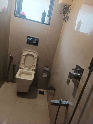 Bathroom in 2 BHK Apartment at Adarsh Nagar CHS Worli, Worli – for Rent
