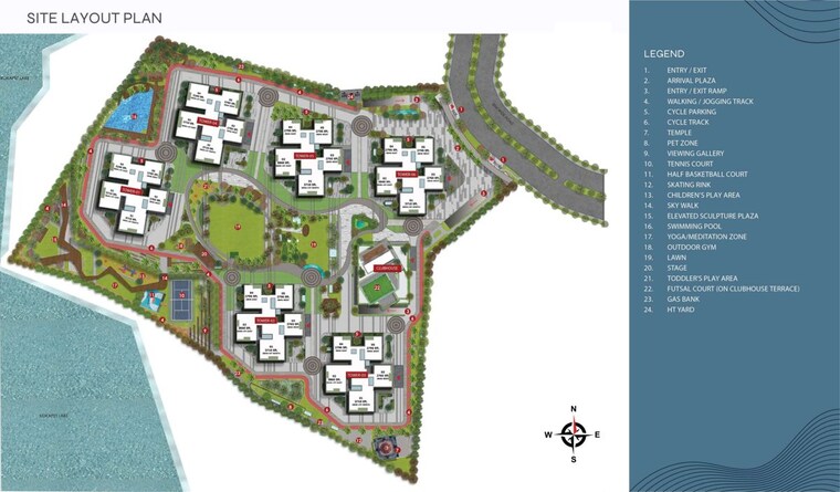 Master Plan, kokapet 3 Bedroom 2796 Sq.Ft. Apartment In Kokapet Hyderabad 9784487