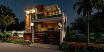 3 BHK Villa – Exterior View View at Kalindi Kunj - for Sale