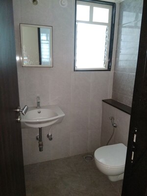 Bathroom in 2 BHK Apartment at Manav Perfect 10, Balewadi – for Rent