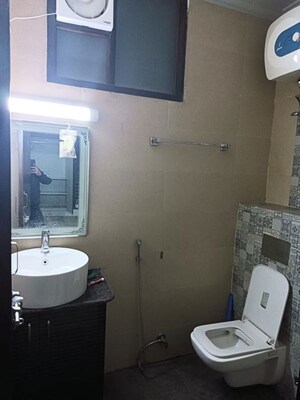Bathroom in 3 BHK Apartment at Emaar Gurgaon Greens, Sector 102 – for Rent