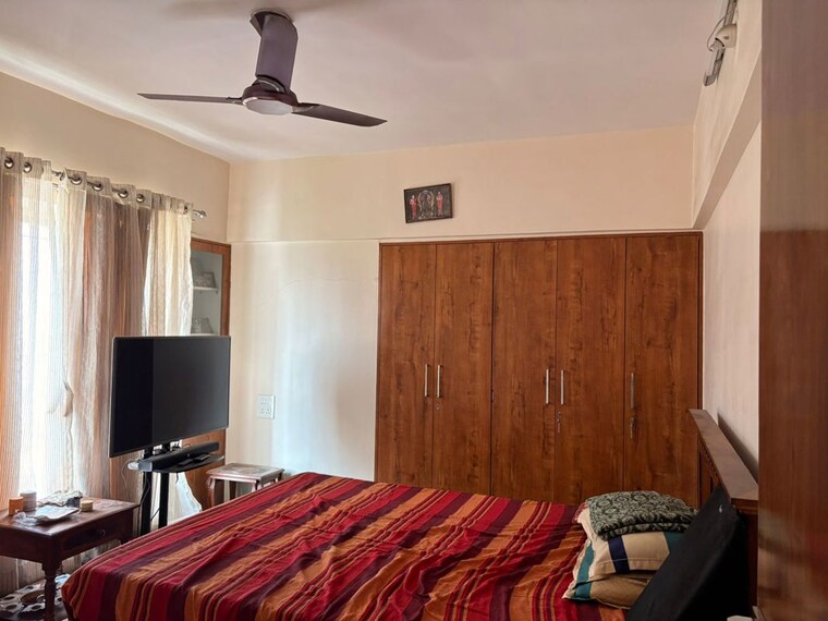 Bedroom, nirmiti-crimson-dale 3 Bedroom 1500 Sq.Ft. Apartment In Baner Pune 9785479