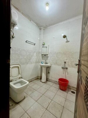 Bathroom in 2 BHK Builder Floor at Burari – for Rent