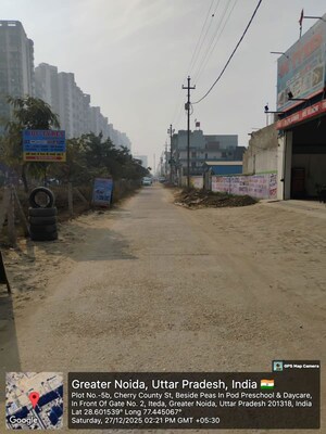  Plot – Exterior View View at Gaur City 2 - for Sale