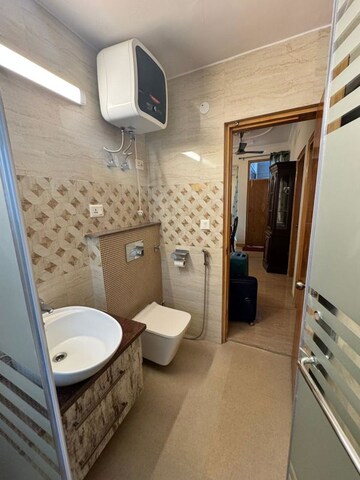 Attached Bathroom in 3 BHK Apartment at Sector 4 Dwarka – for Rent