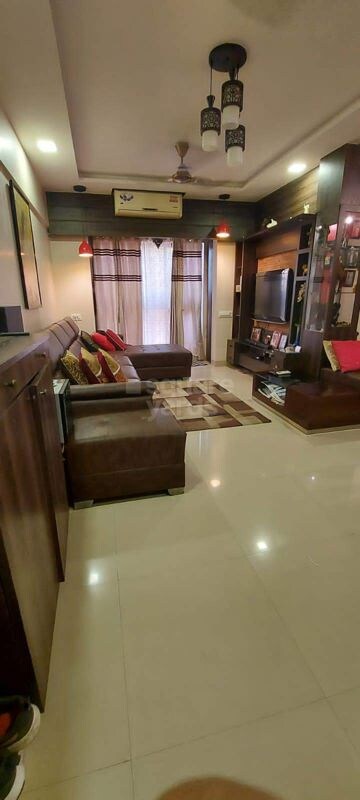 Living Room in 2.5 BHK Apartment at Palacia Kingston, Thane West – for Sale