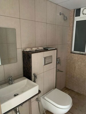 Bathroom in 3 BHK Apartment at Godrej Green Cove, Mahalunge – for Sale