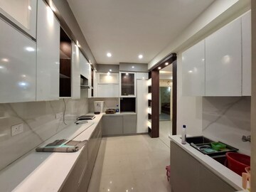 Kitchen in 3 BHK Apartment at Paarth Aadyant, Gomti Nagar – for Rent