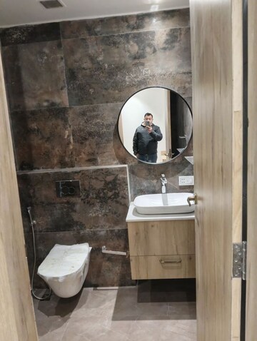 Bathroom in Studio Apartment at Sawasdee Center, Vasundhara Sector 2b – for Sale