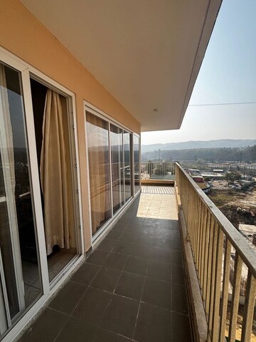 Balcony in 3.5 BHK Apartment at Windlass River Valley, Harrawala – for Rent
