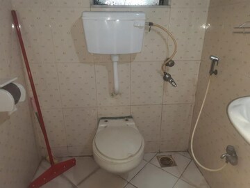 Bathroom in 2 BHK Apartment at Gurusamridhi Heights CHS, Sanpada – for Rent