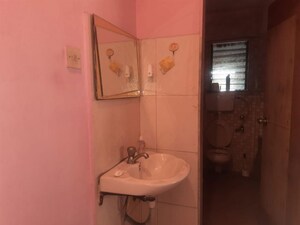 Bathroom in 2 BHK Apartment at Gurusamridhi Heights CHS, Sanpada – for Rent