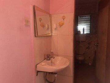 Bathroom in 2 BHK Apartment at Gurusamridhi Heights CHS, Sanpada – for Rent