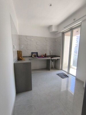 Kitchen in 2.5 BHK Apartment at Shreenathji Celestial Heights, Malad West – for Sale