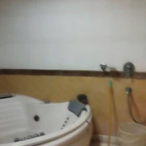 Bathroom in 1 BHK Builder Floor at Lajpat Nagar I – for Rent