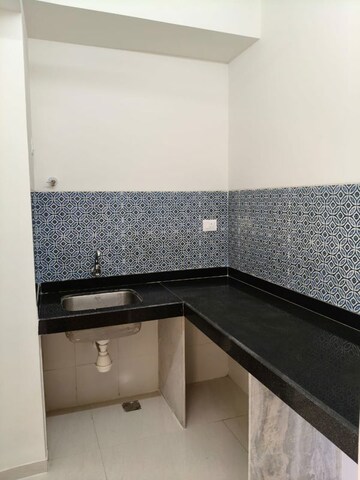 Kitchen in 1 BHK Apartment at Lodha Crown Quality Homes, Majiwada – for Rent