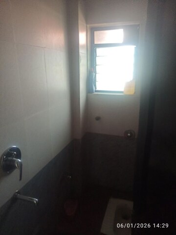 Bathroom in 2 BHK Apartment at Vijay Laxmi Tower, Ulwe – for Rent