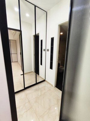 Building Lobby in 3 BHK Apartment at Lodha Sterling, Kolshet Road – for Rent